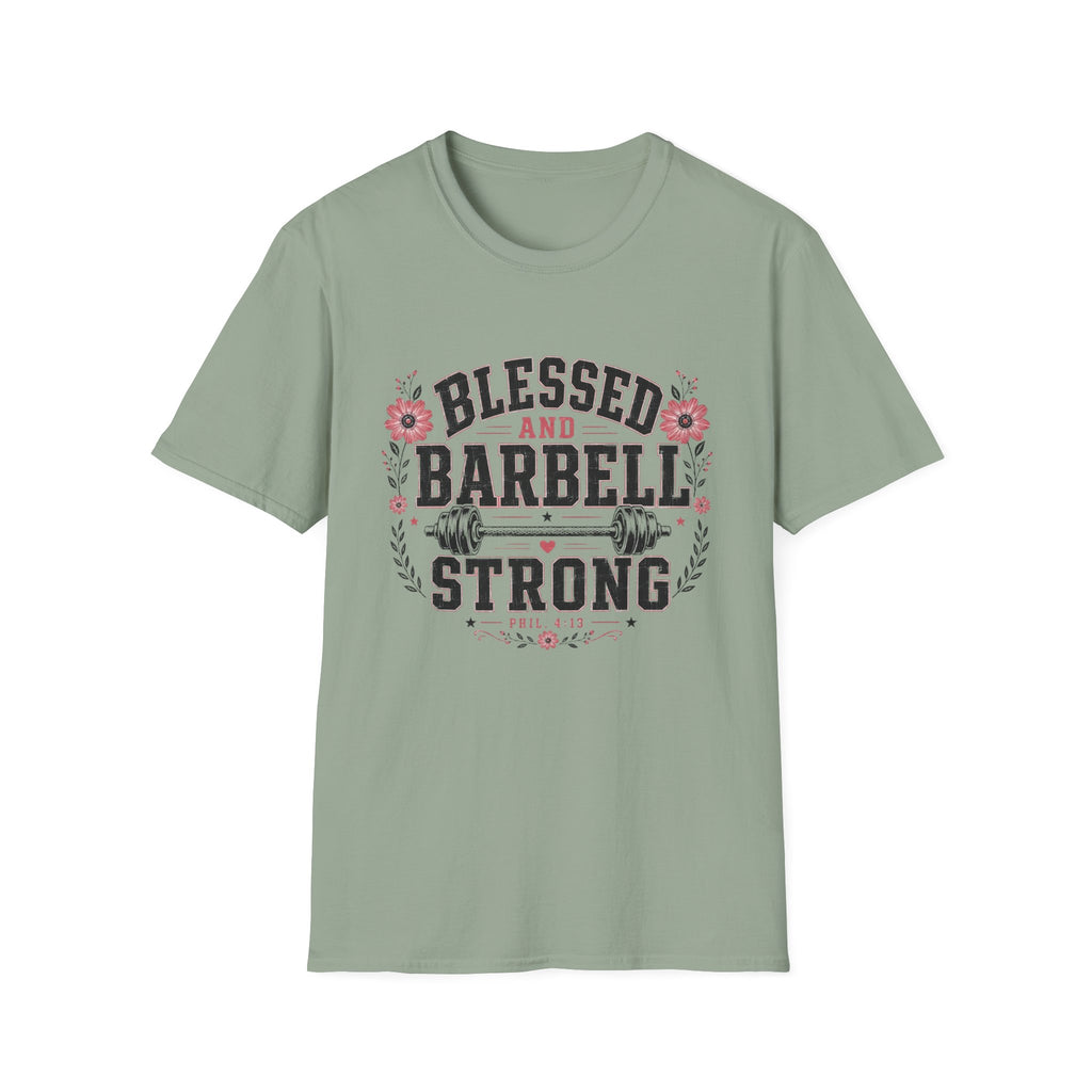 Blessed & Barbell Strong T-Shirt