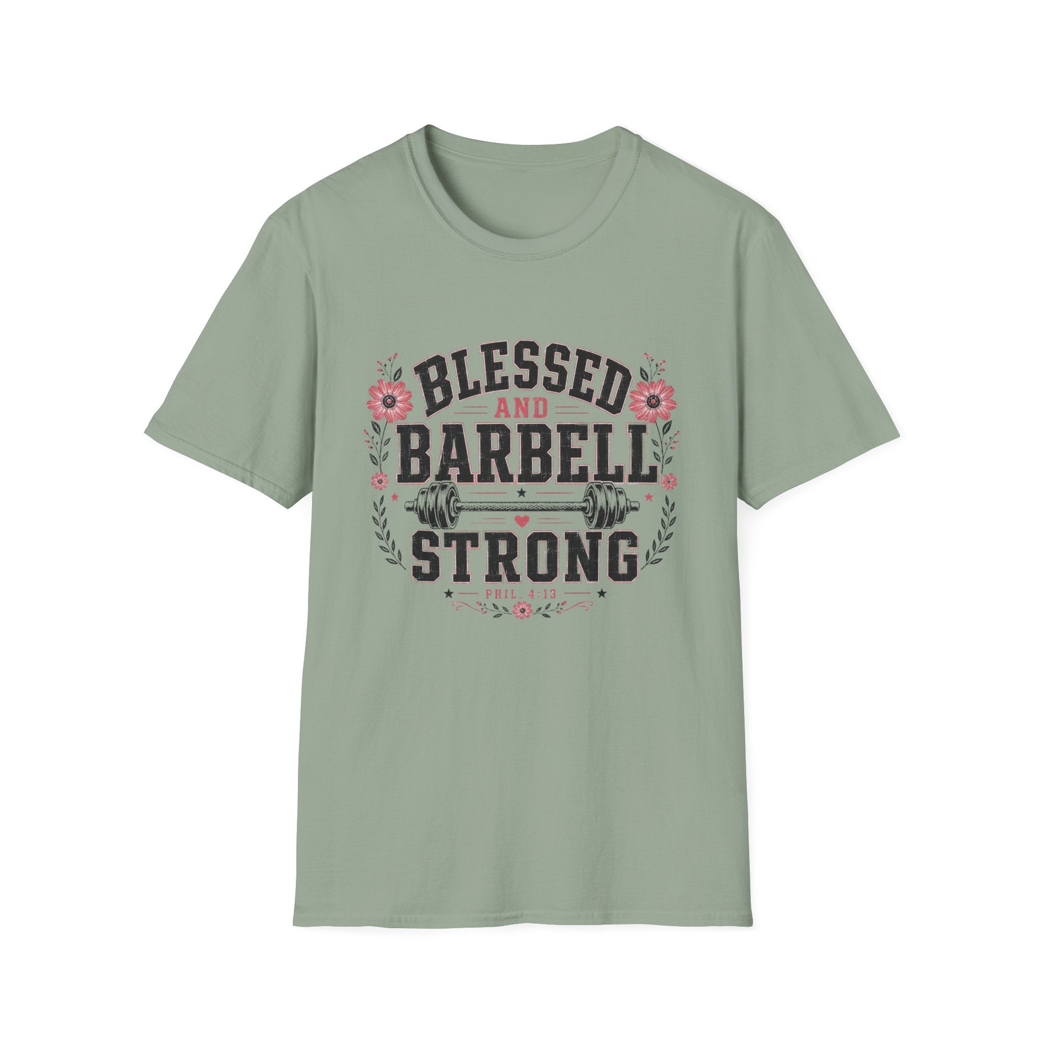 Blessed & Barbell Strong T-Shirt