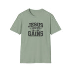 Jesus Loves Gains T-Shirt