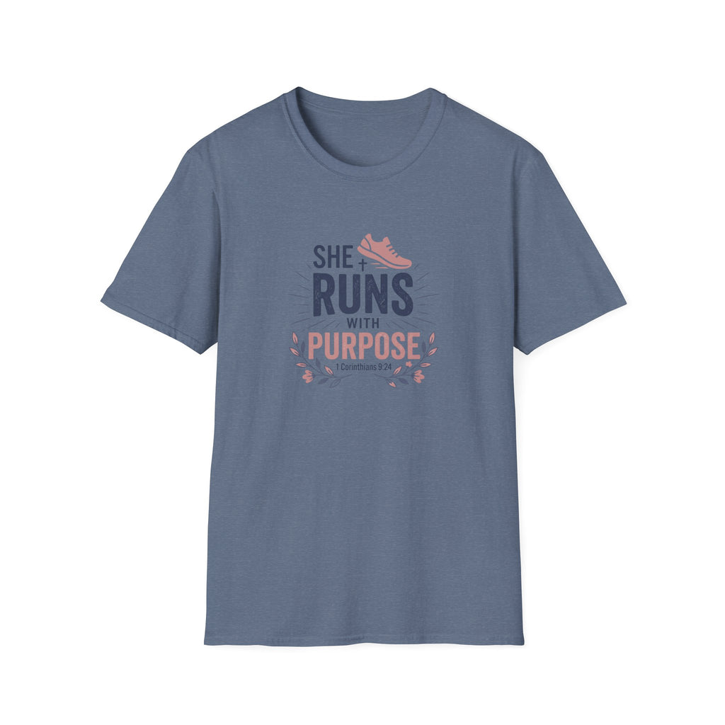 She Runs With Purpose T-Shirt