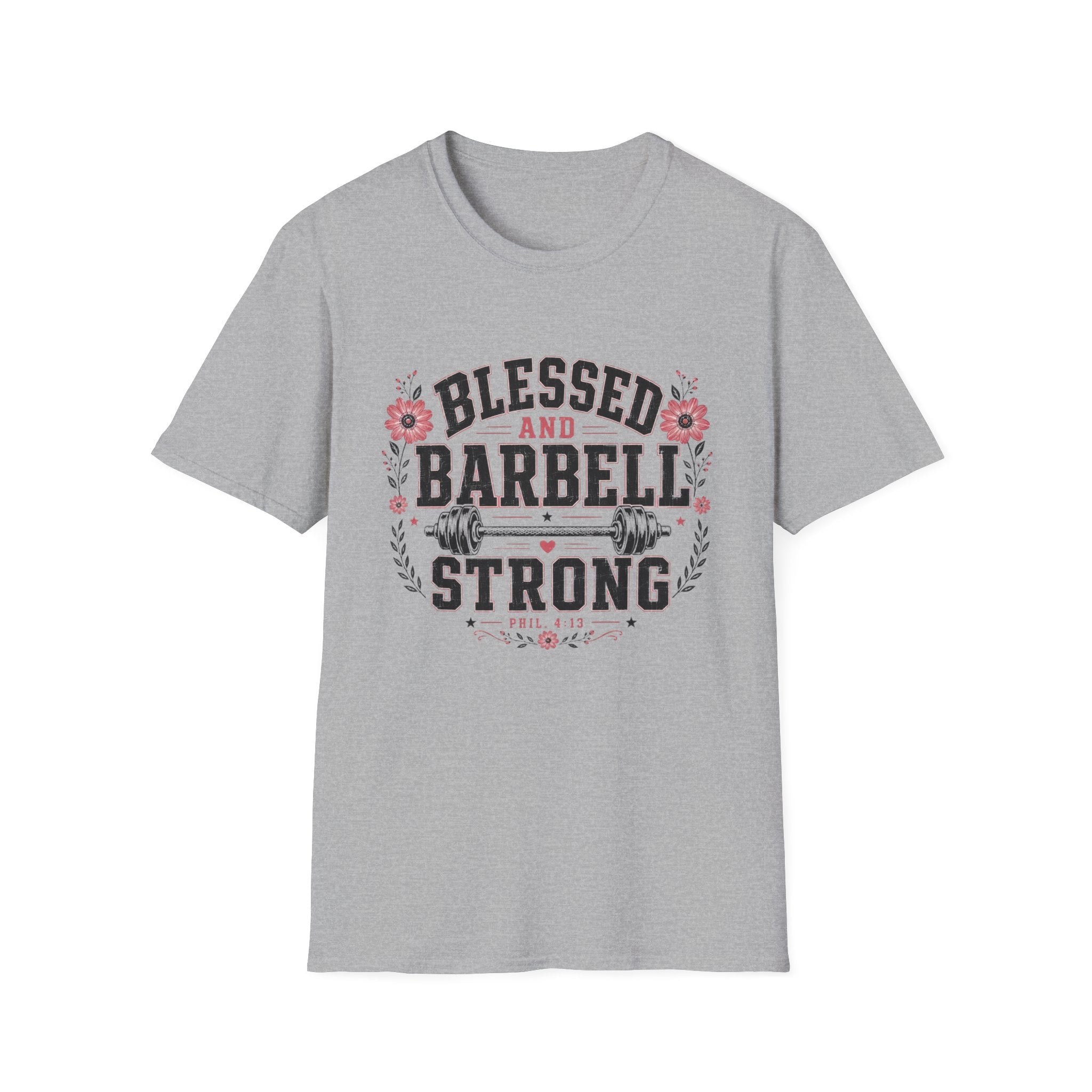 Blessed & Barbell Strong T-Shirt