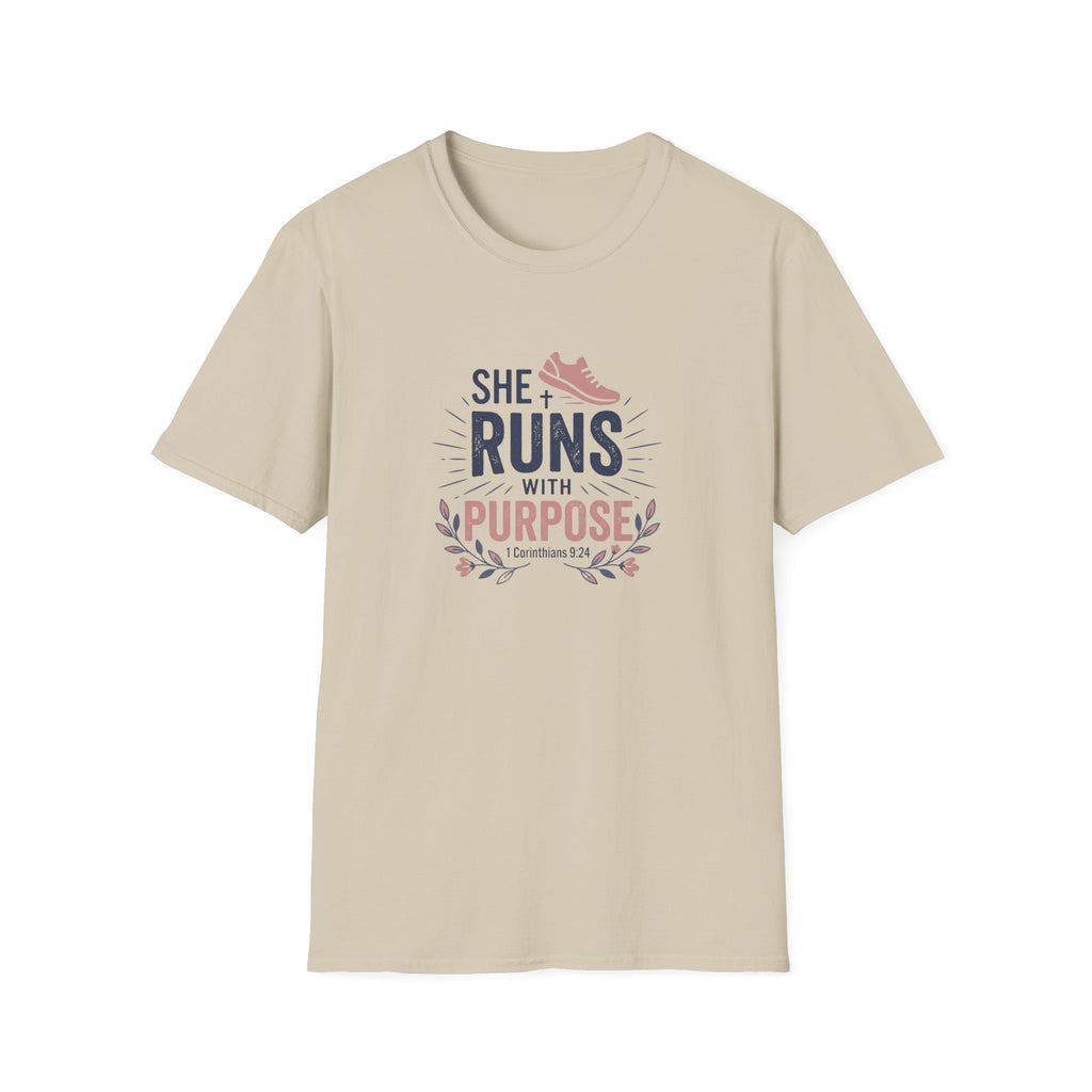 She Runs With Purpose T-Shirt
