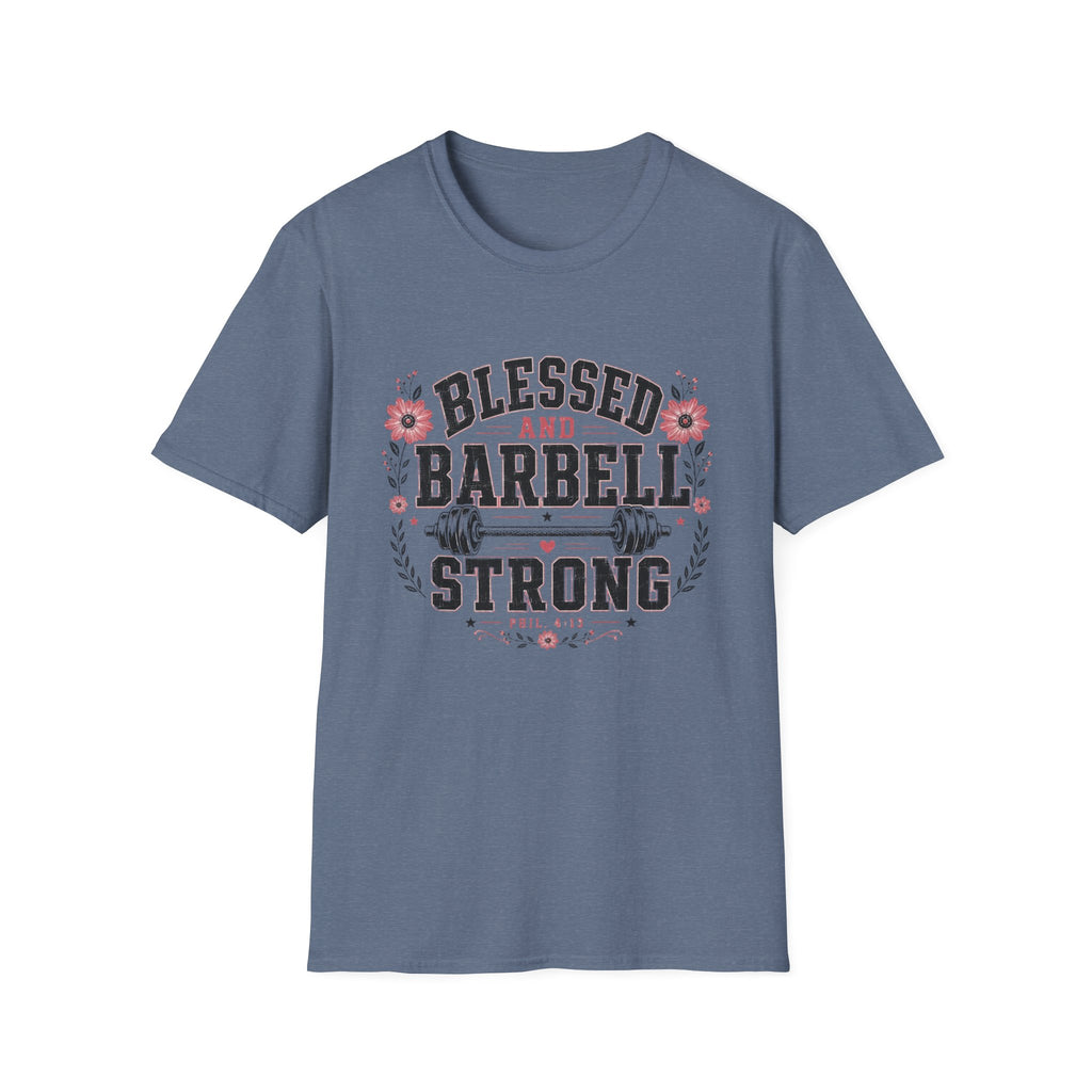 Blessed & Barbell Strong T-Shirt