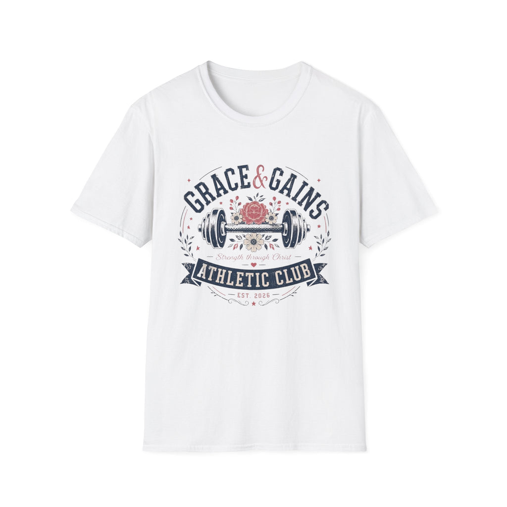 Grace & Gains Athletic Club T-Shirt