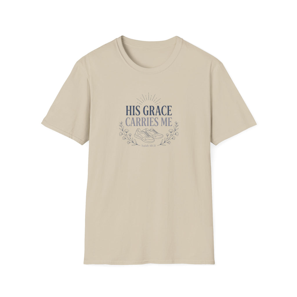 His Grace Carries Me T-Shirt