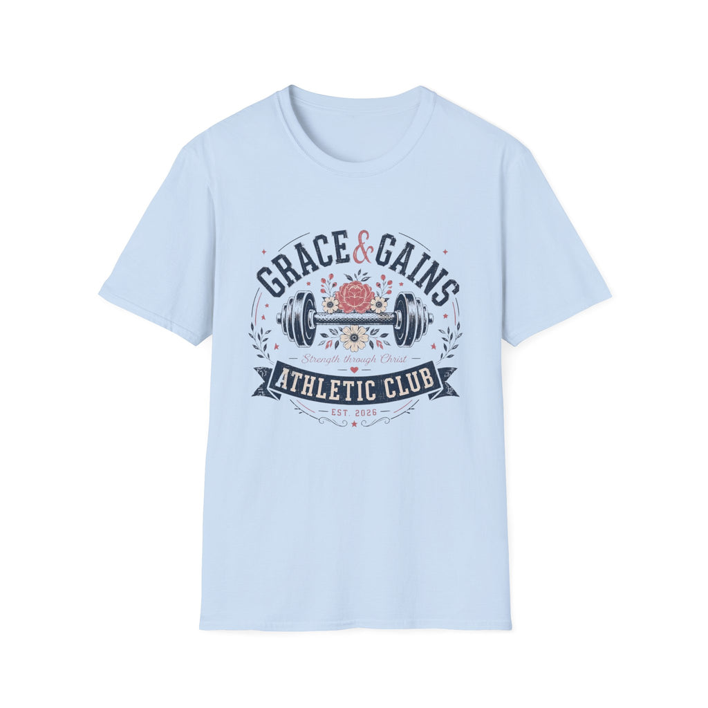 Grace & Gains Athletic Club T-Shirt
