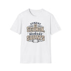 Sunday Sermons Monday Squats T-Shirt