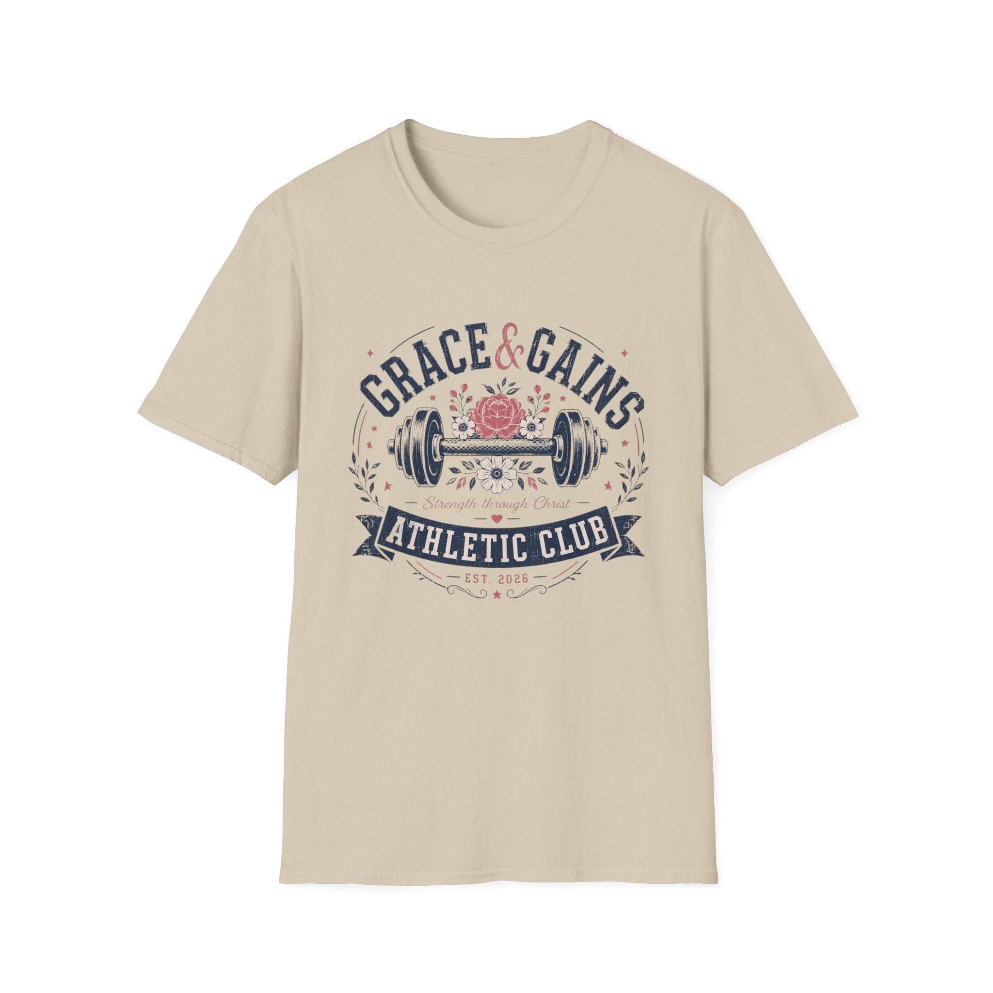 Grace & Gains Athletic Club T-Shirt
