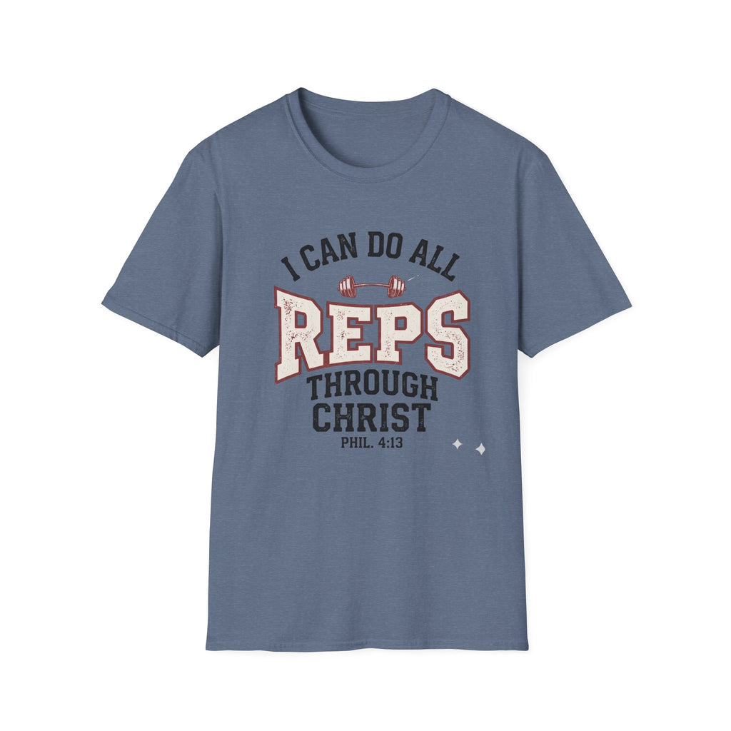I Can Do All Reps Through Christ T-Shirt