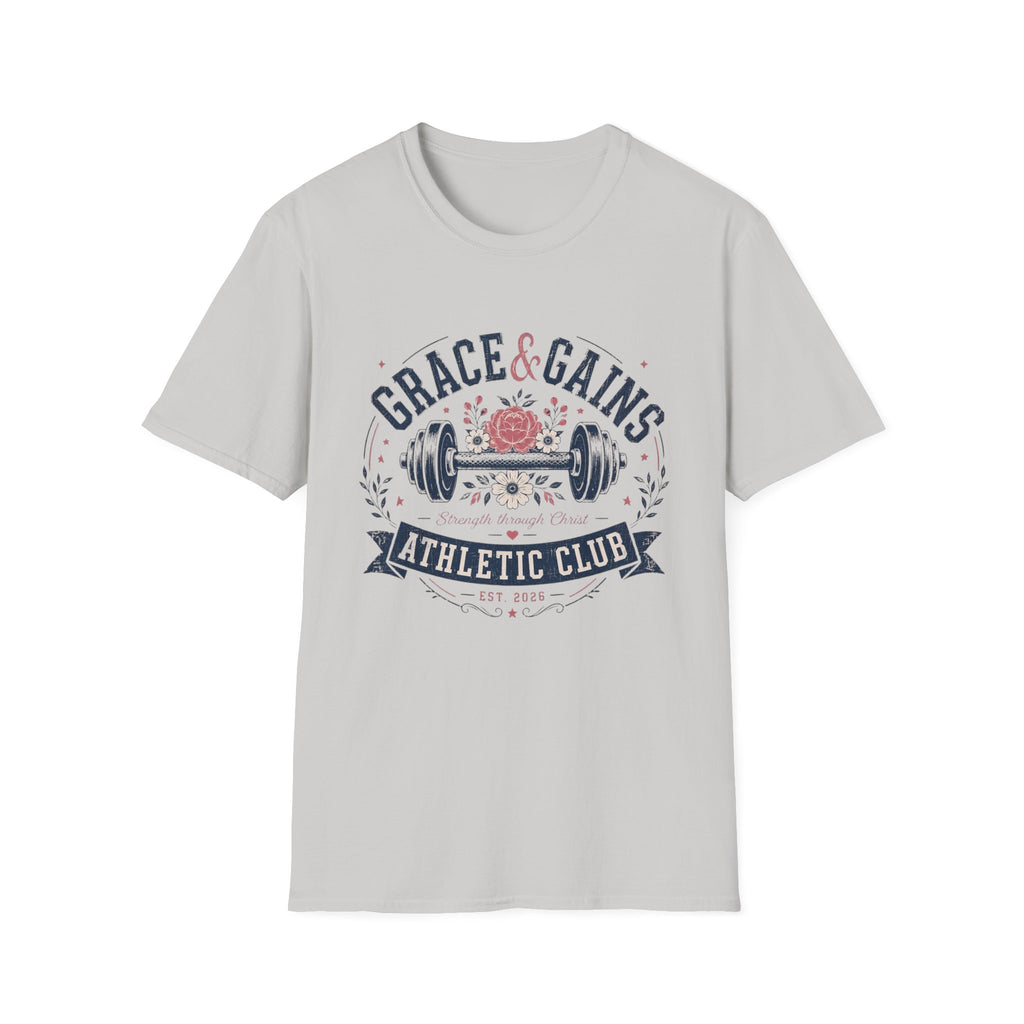 Grace & Gains Athletic Club T-Shirt