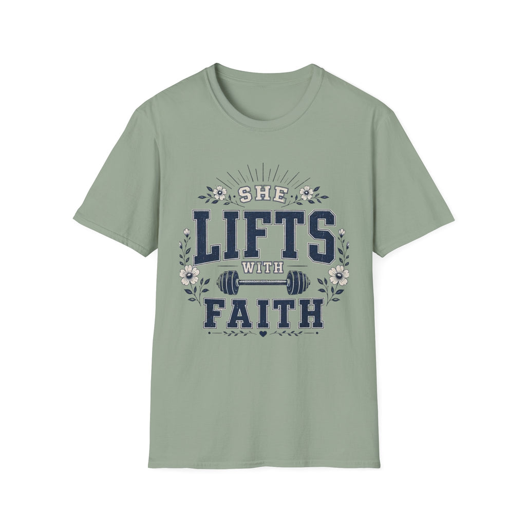 She Lifts With Faith T-Shirt