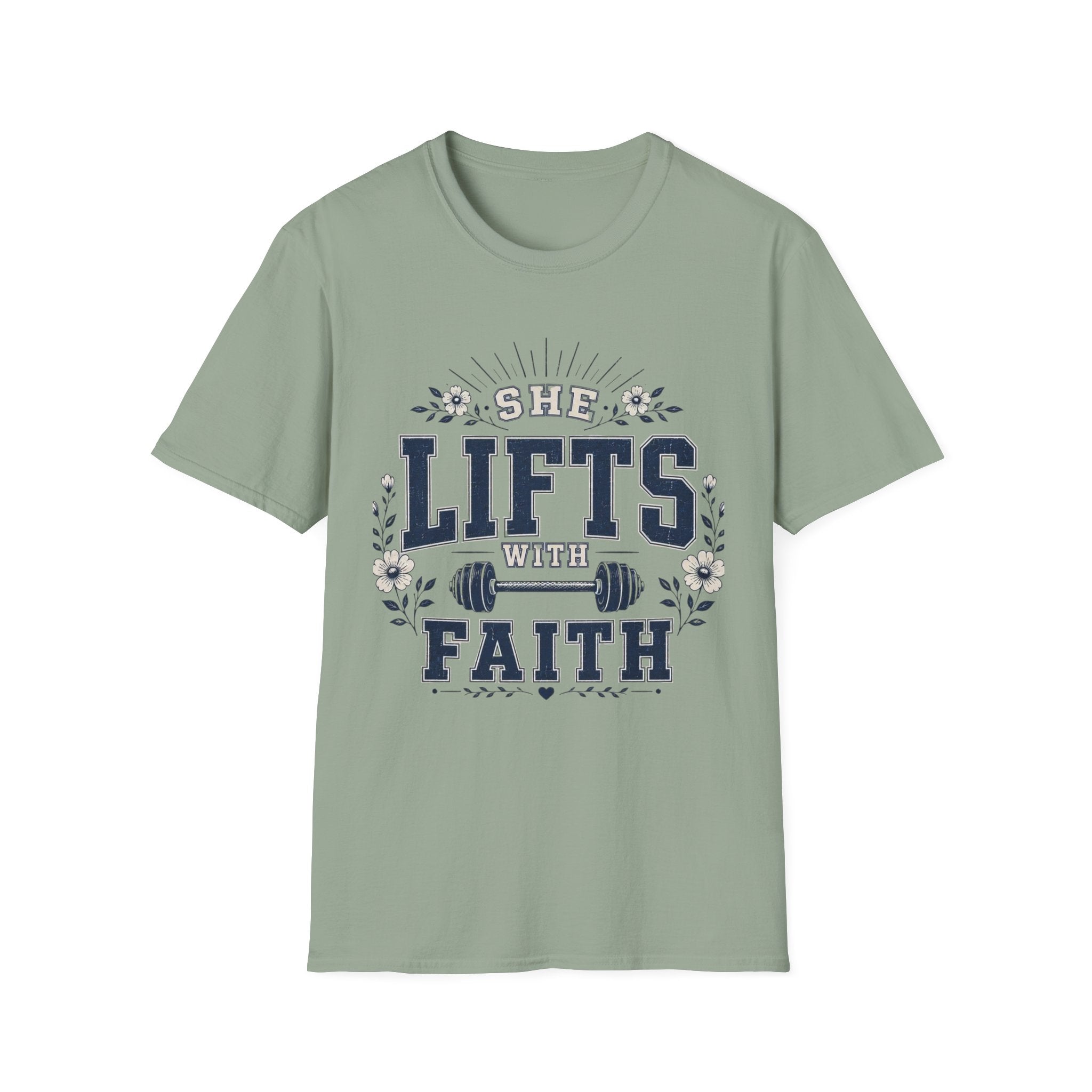 She Lifts With Faith T-Shirt