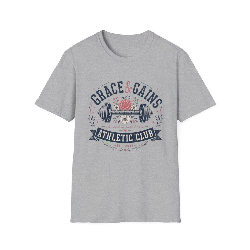 Grace & Gains Athletic Club T-Shirt