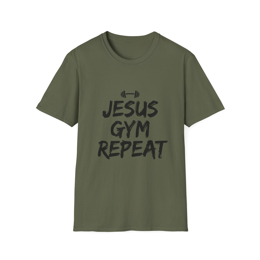 Jesus Gym Repeat T-Shirt
