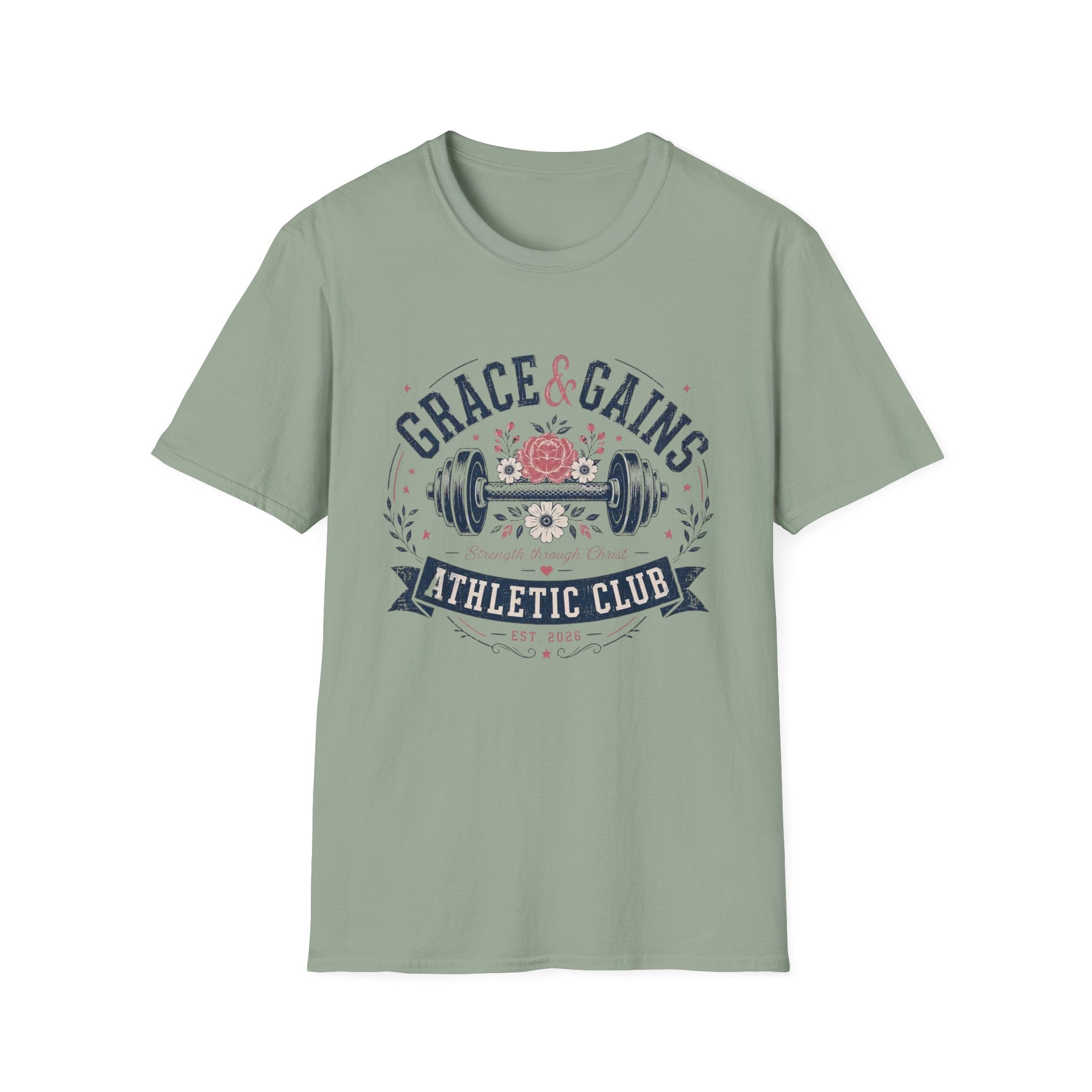 Grace & Gains Athletic Club T-Shirt