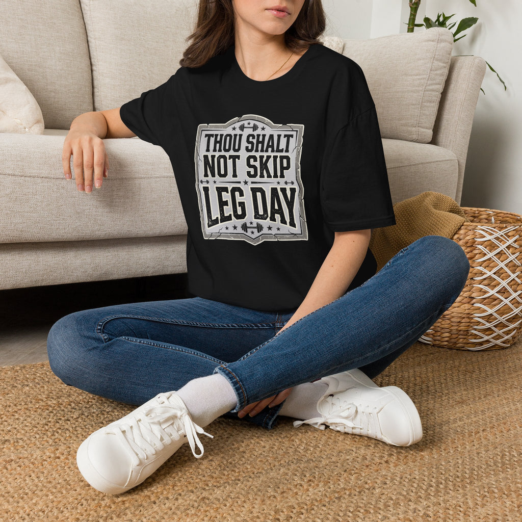 Thou Shall Not Skip Leg Day T-Shirt
