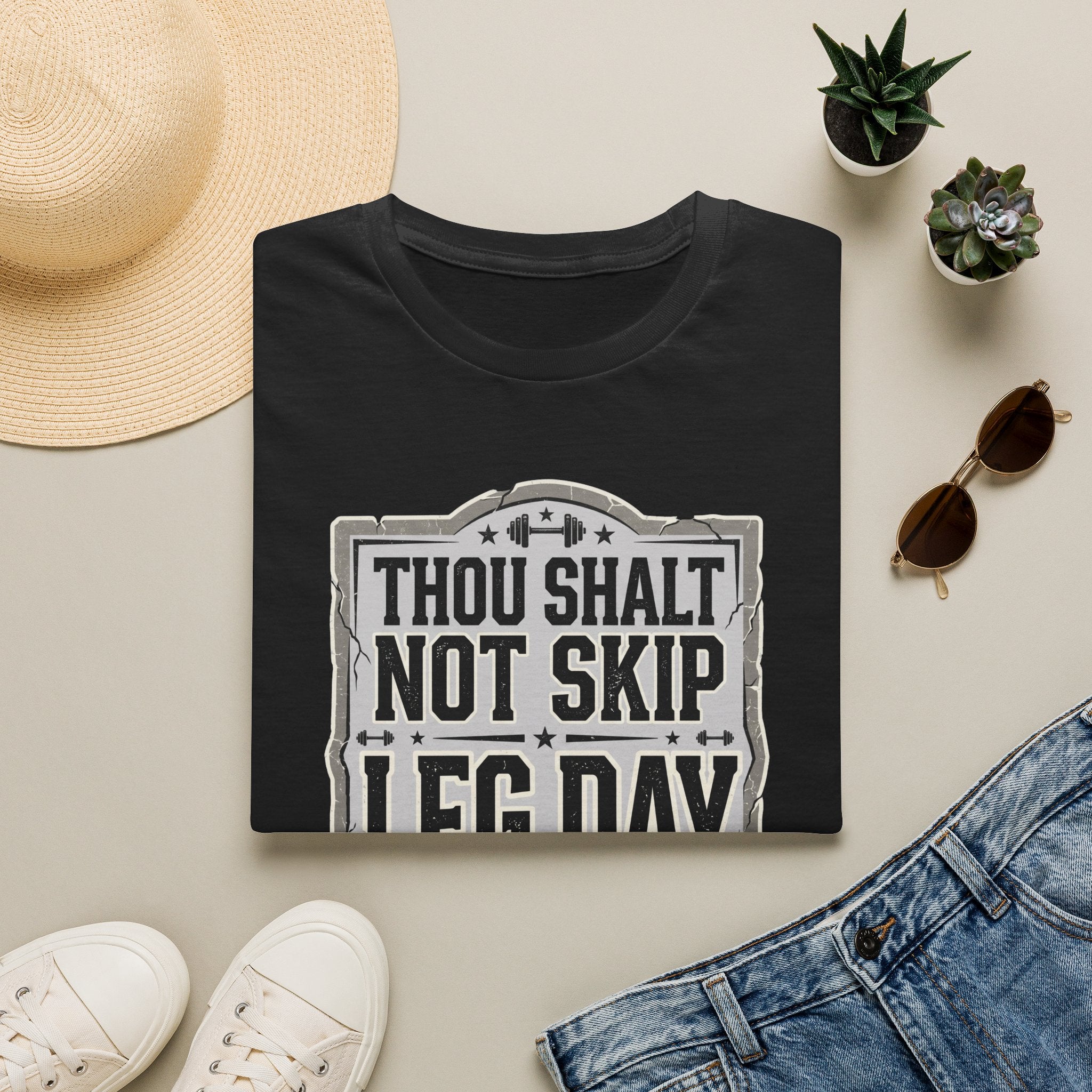 Thou Shall Not Skip Leg Day T-Shirt
