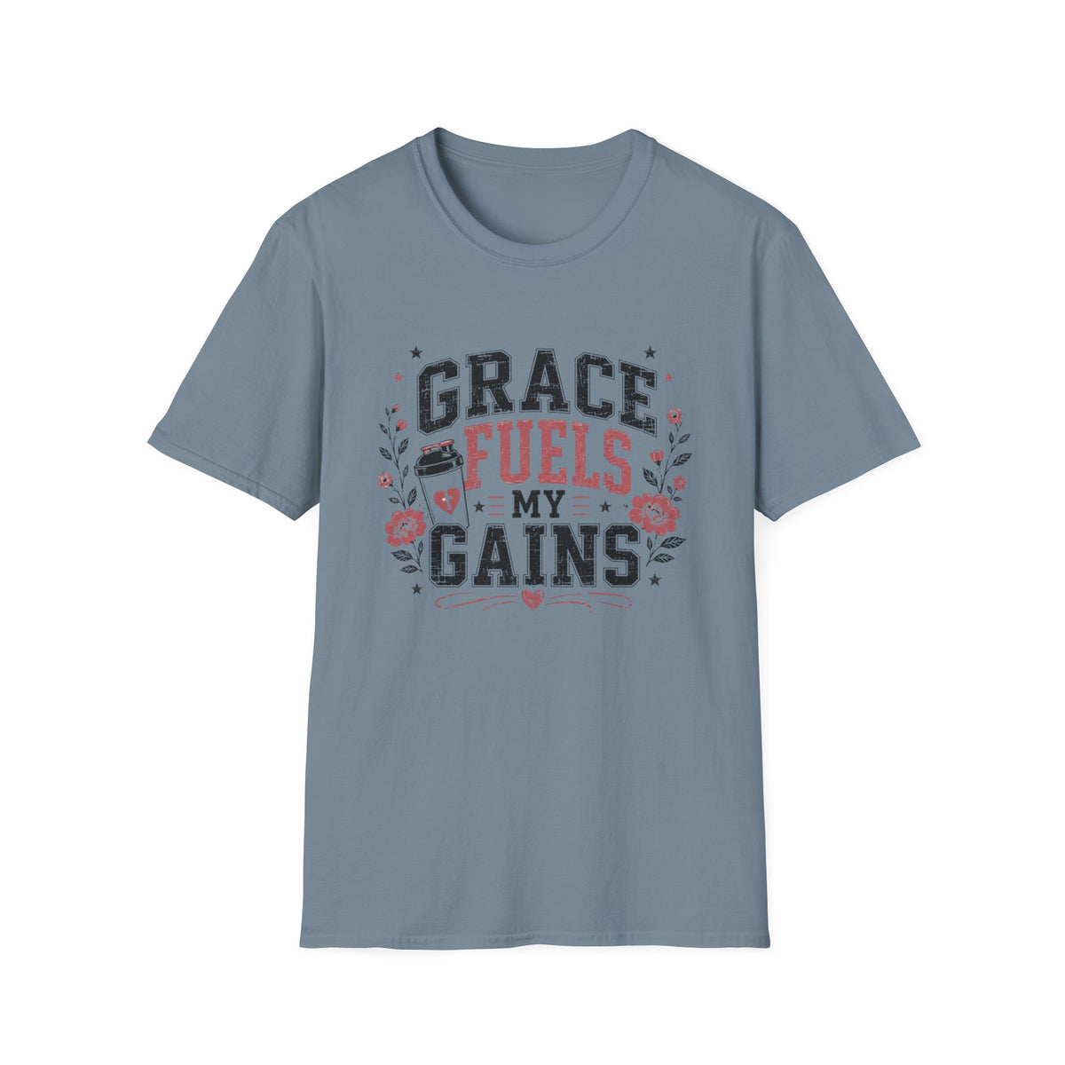 Grace Fuels My Gains T- Shirt
