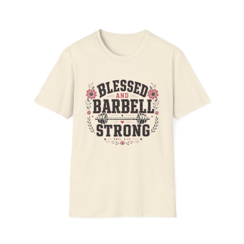 Blessed & Barbell Strong T-Shirt