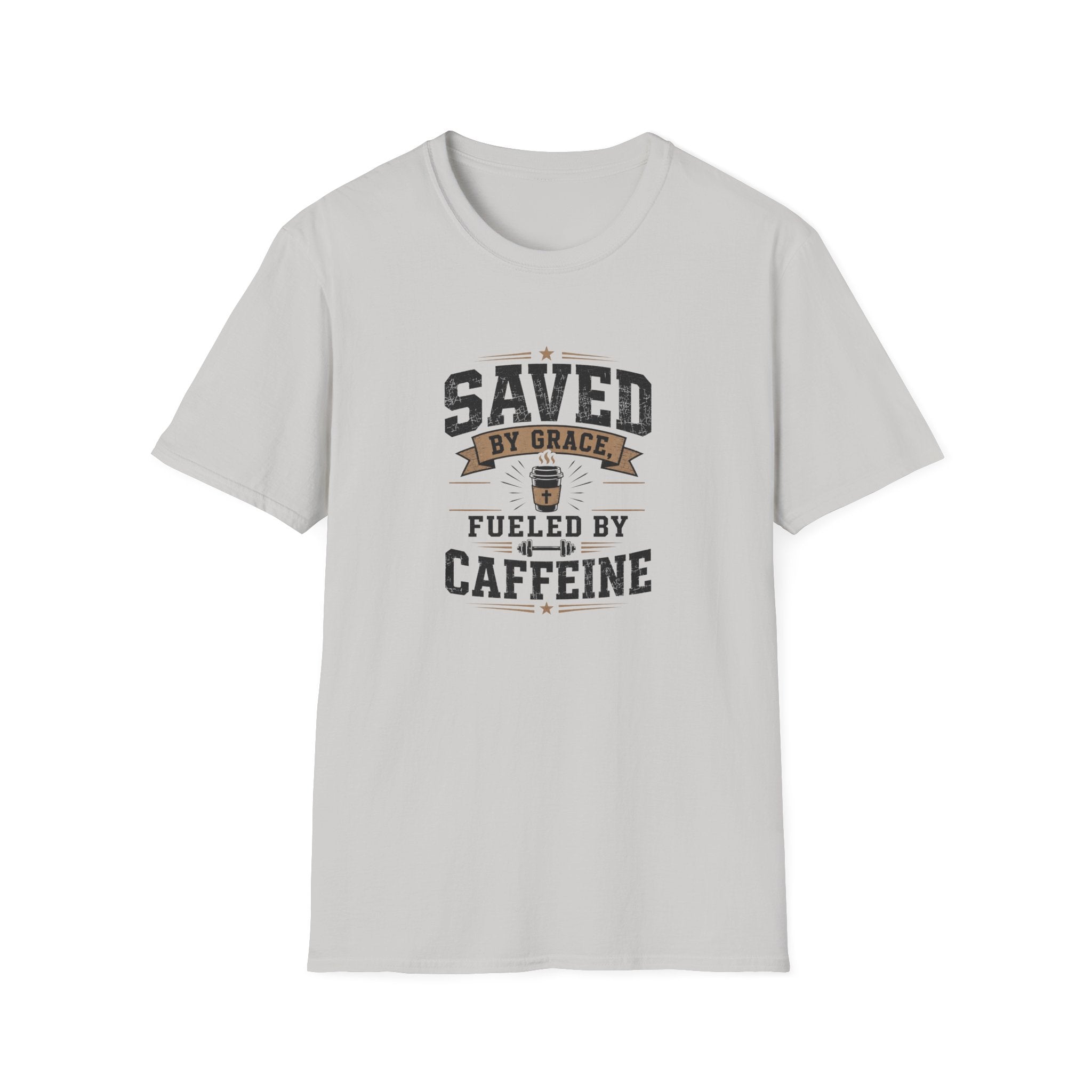 Saved By Grace Fueled By Caffeine T-Shirt