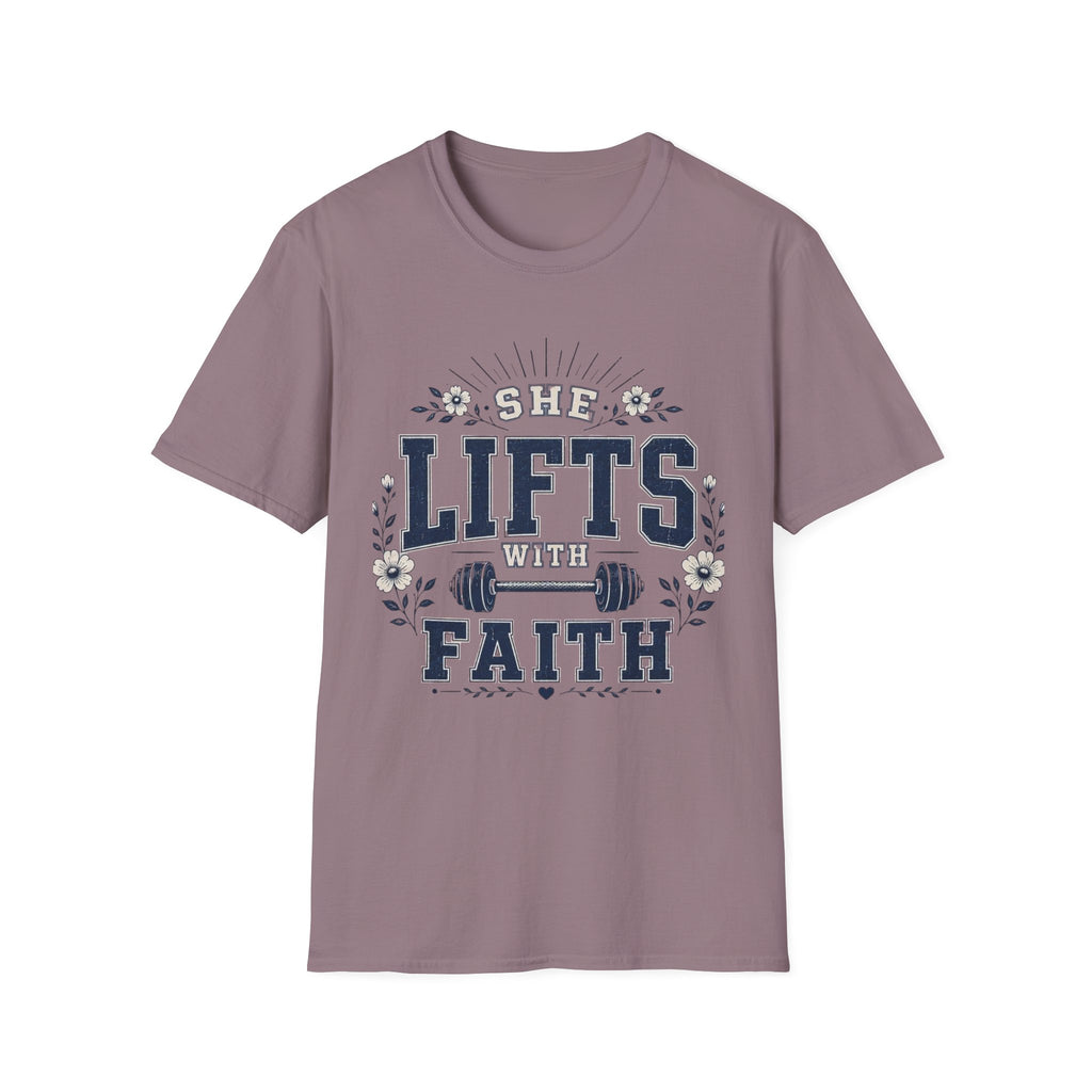 She Lifts With Faith T-Shirt
