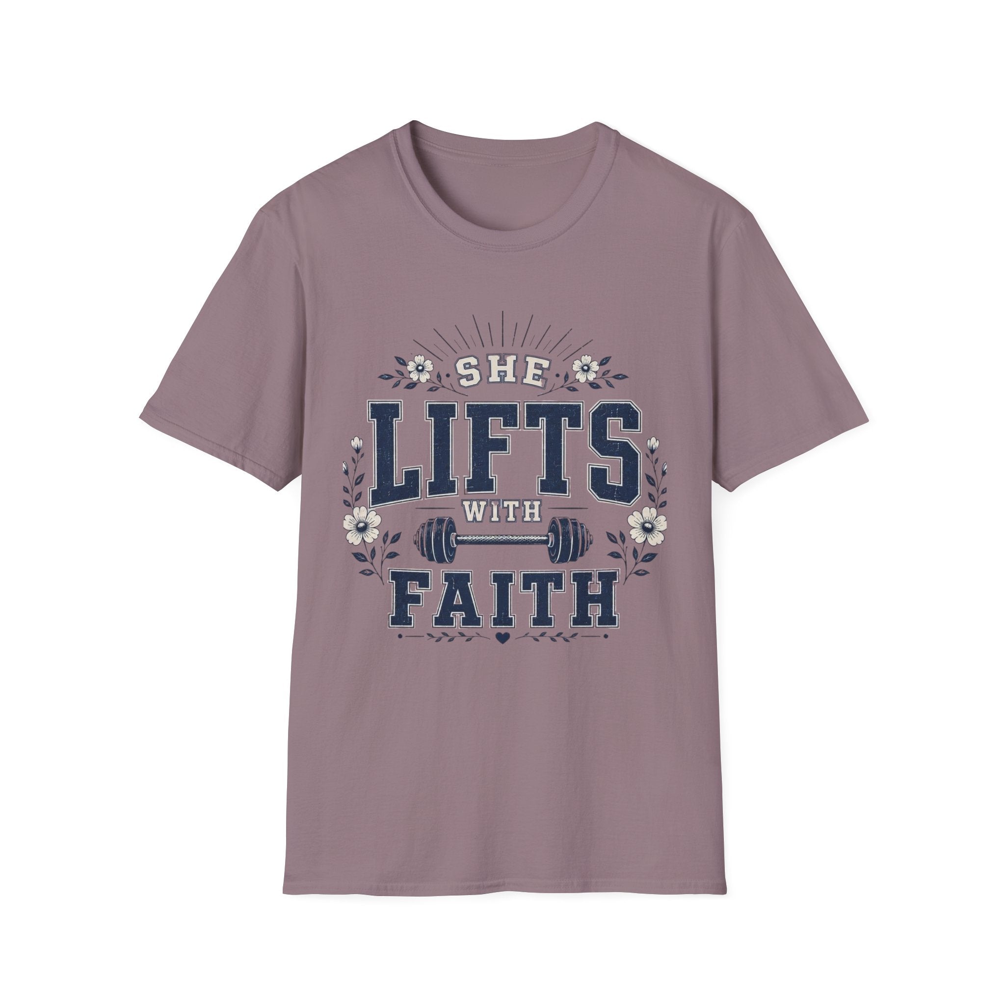 She Lifts With Faith T-Shirt