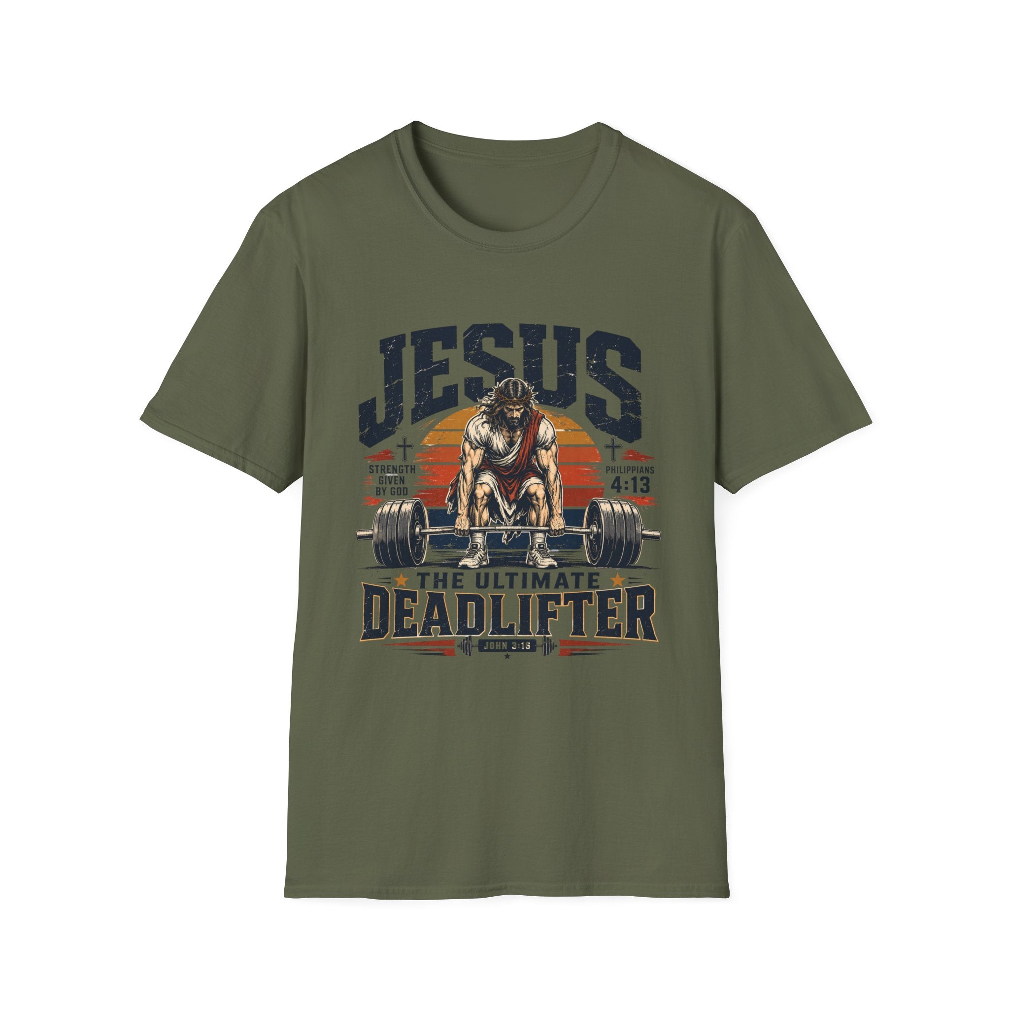 Jesus The Ultimate DeadLifter T-Shirt