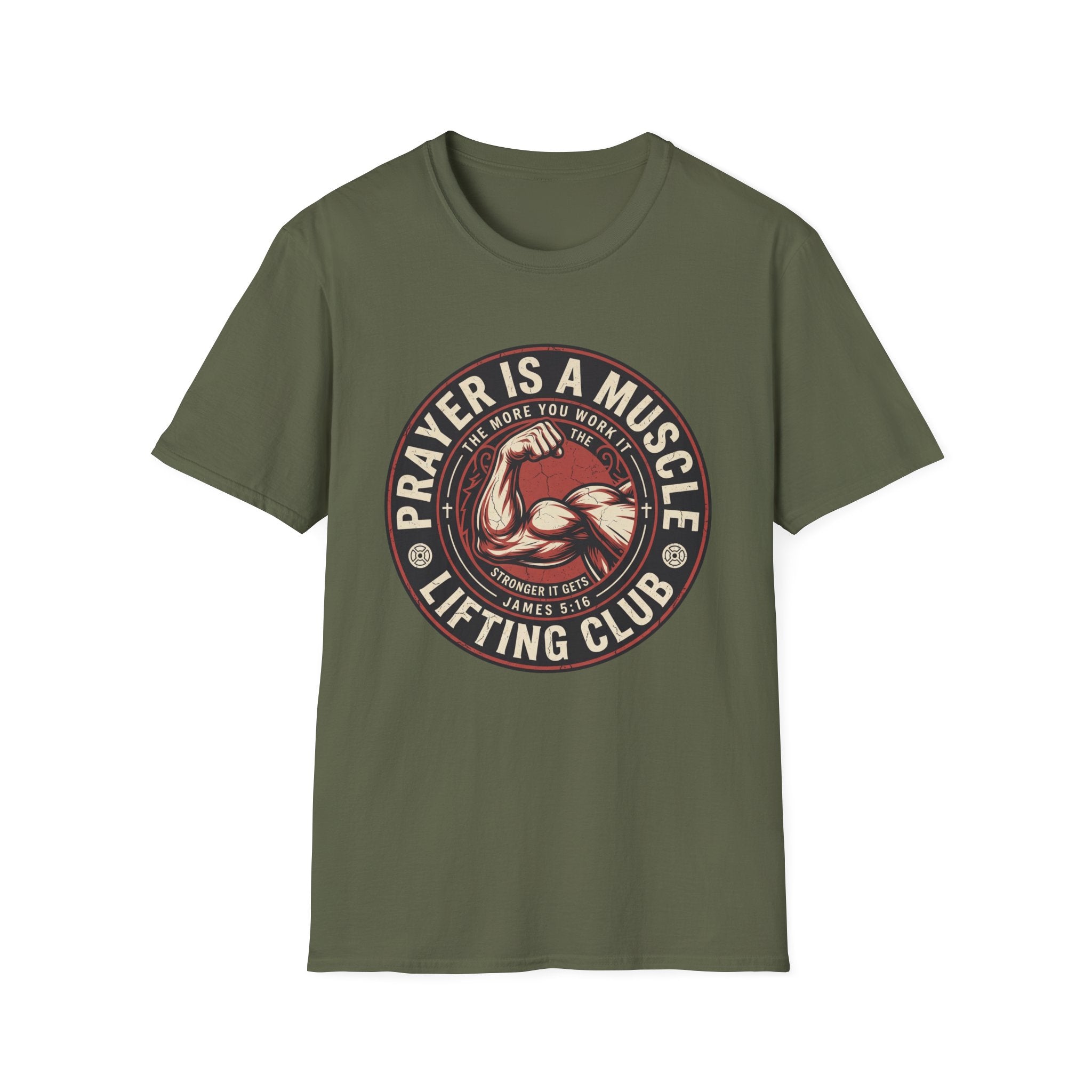 Prayer Is Muscle T-Shirt