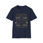 Jesus Coffee Gym Repeat T-Shirt