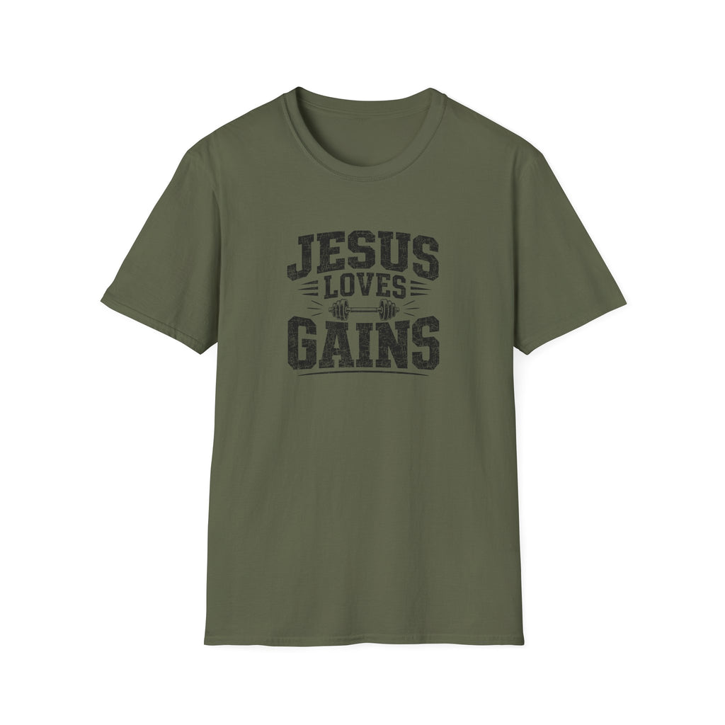 Jesus Loves Gains T-Shirt