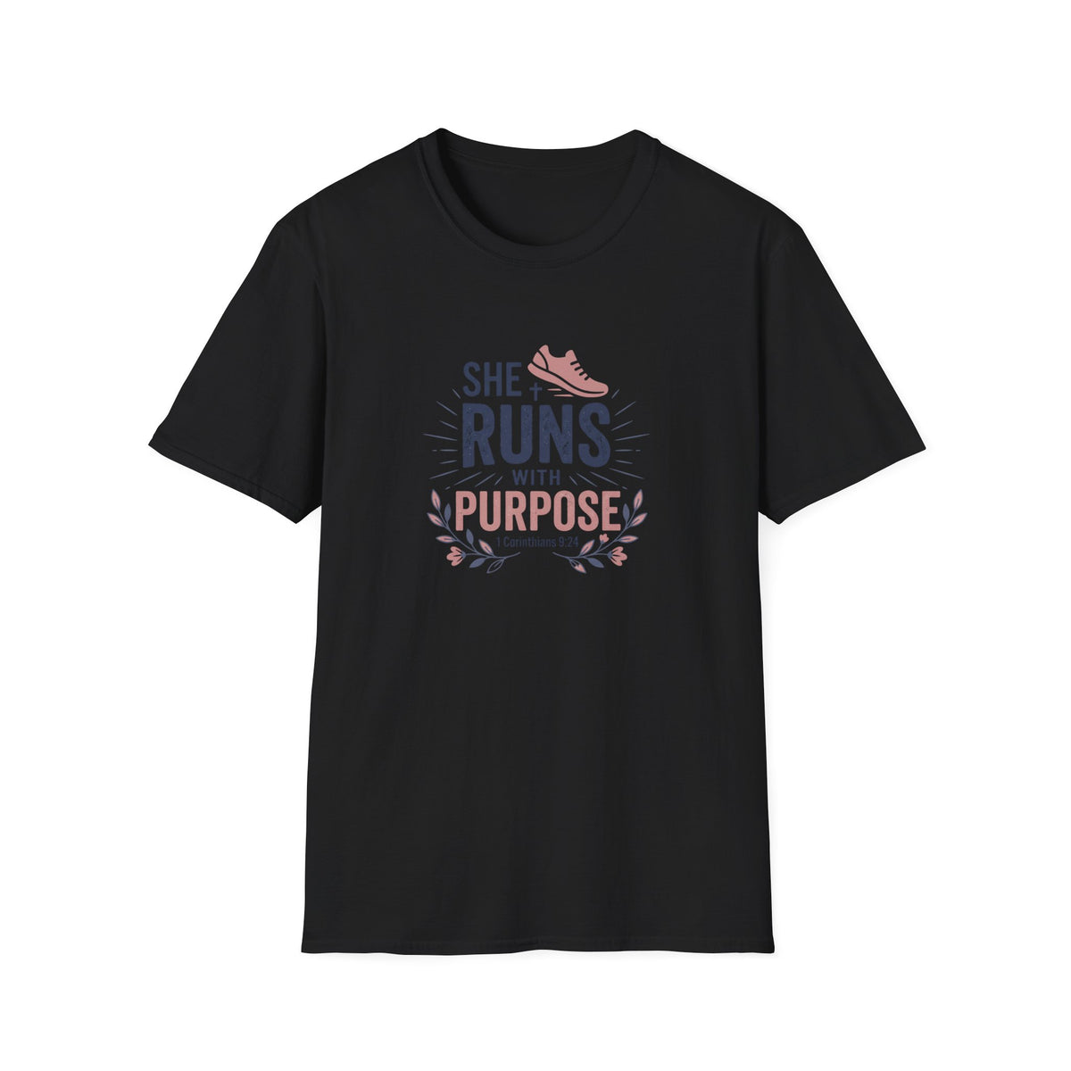 She Runs With Purpose T-Shirt