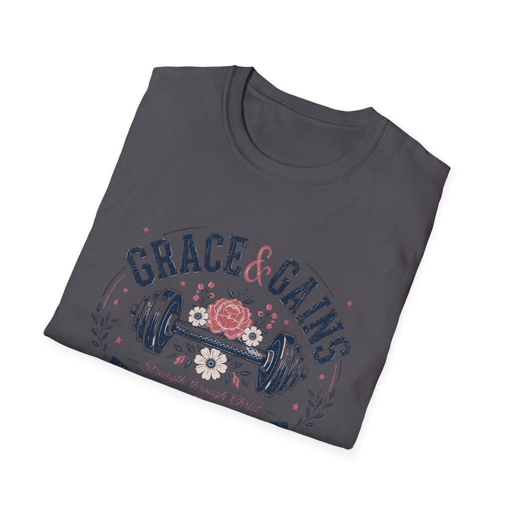 Grace & Gains Athletic Club T- Shirt