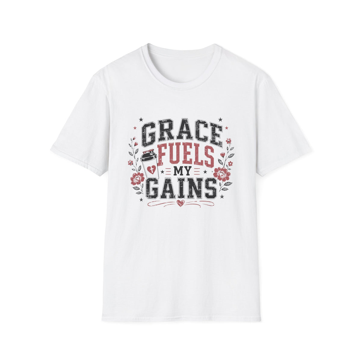 Grace Fuels My Gains T- Shirt