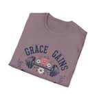 Grace & Gains Athletic Club T- Shirt