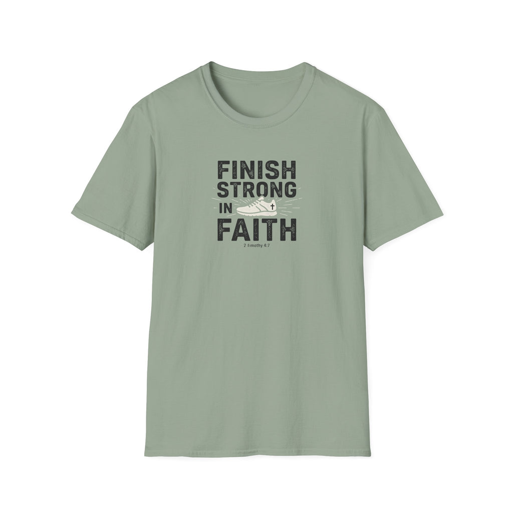Finish Strong In Faith T-Shirt