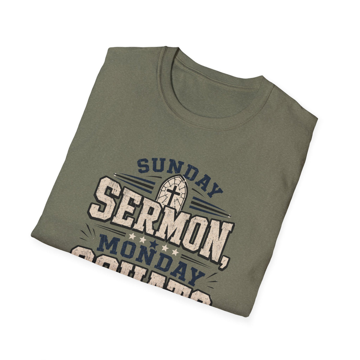 Sunday Sermons Monday Squats T-Shirt