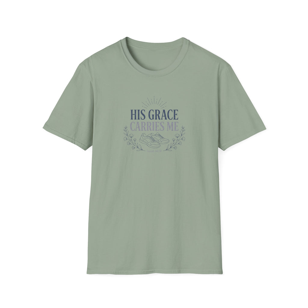 His Grace Carries Me T-Shirt