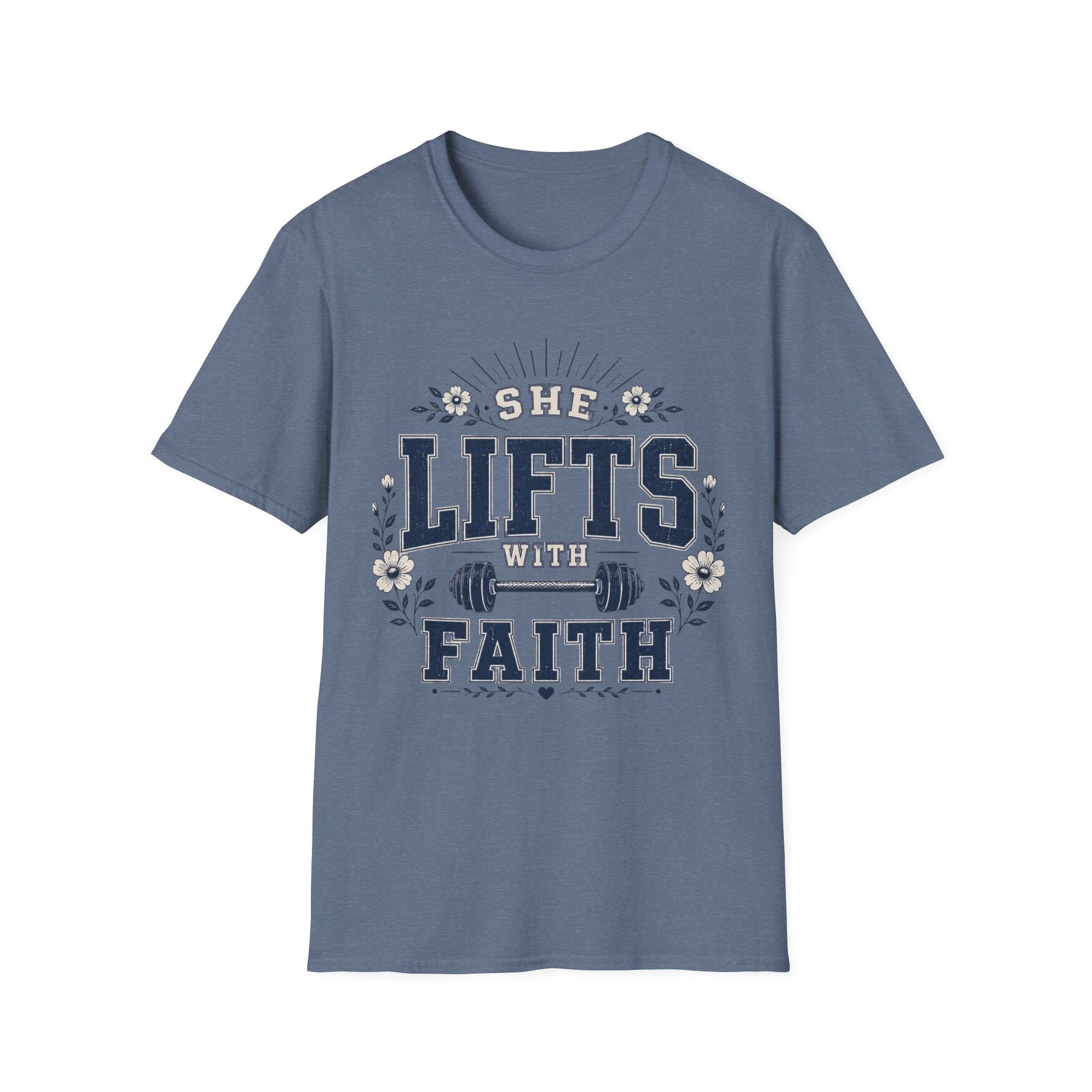 She Lifts With Faith T-Shirt