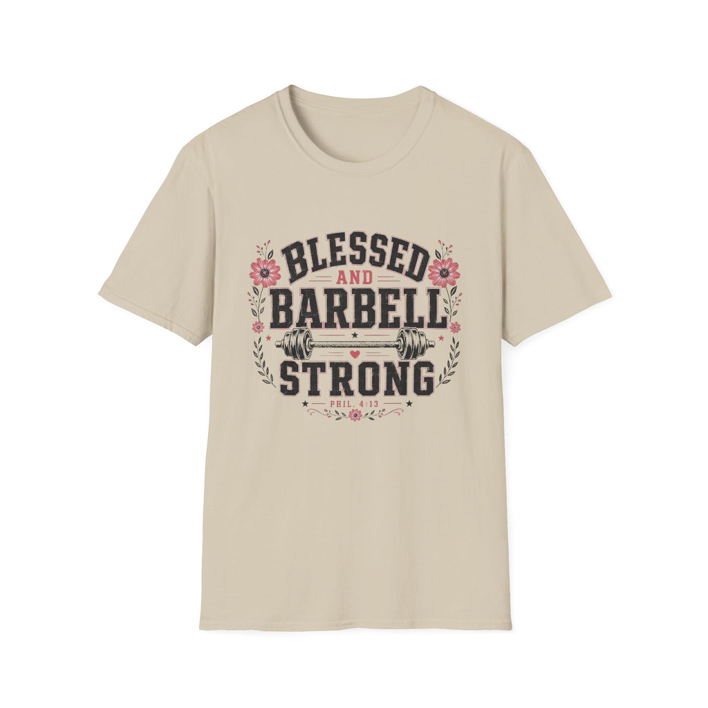 Blessed & Barbell Strong T-Shirt
