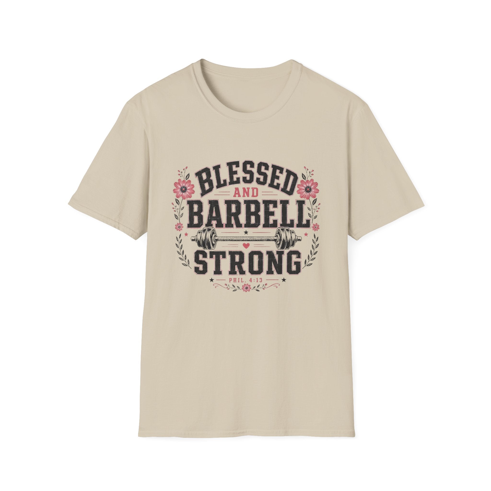 Blessed & Barbell Strong T-Shirt