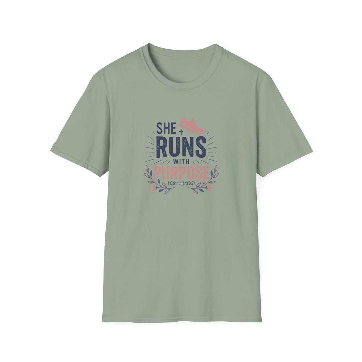 She Runs With Purpose T-Shirt